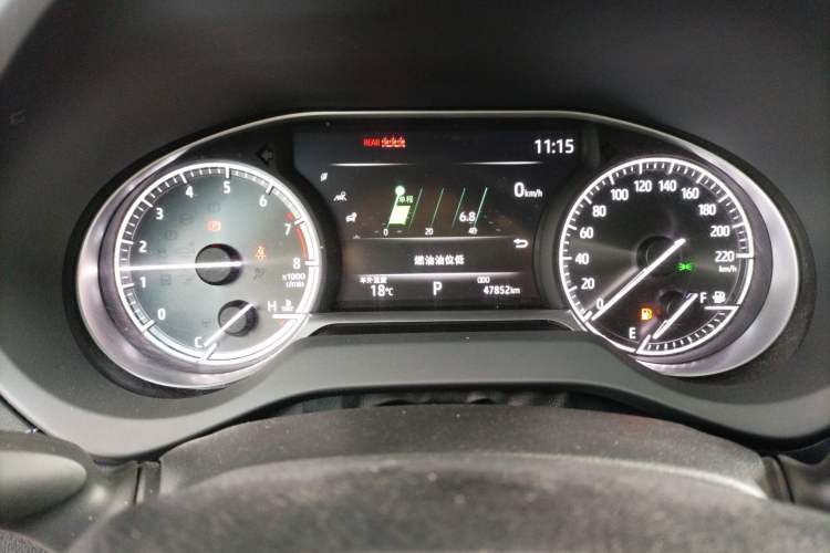 Used Toyota Harrier 2022 2.0L CVT Two-Wheel Drive Entry Version Instrument Cluster