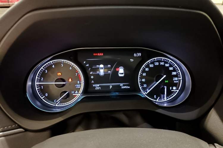 Used Toyota Harrier 2022 2.0L CVT Two-Wheel Drive Deluxe Edition Instrument Cluster
