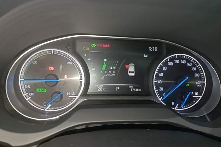 Used Toyota Harrier 2022 Dual-Engine 2.5L CVT Four-Wheel Drive Luxury Edition Instrument Cluster