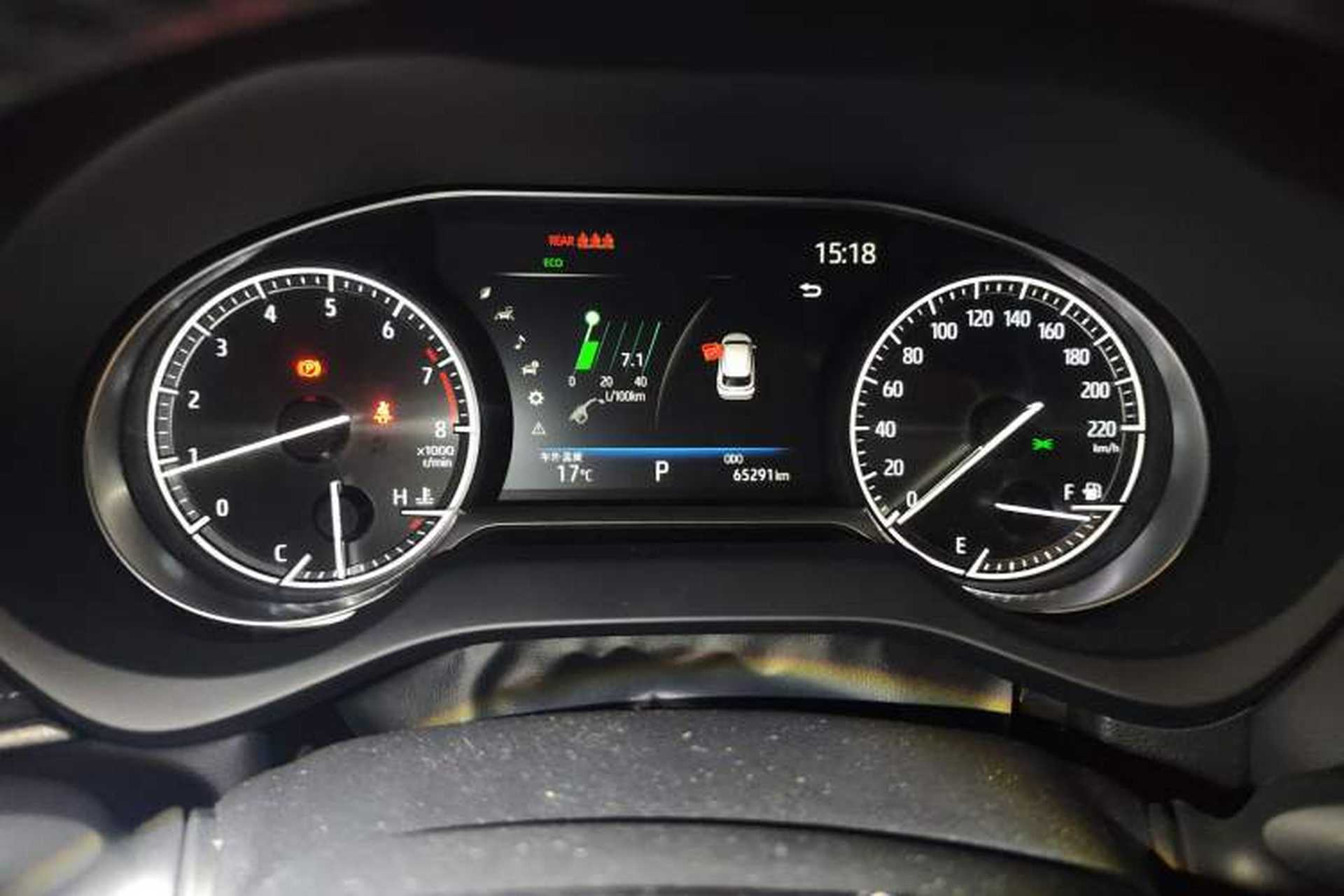 Used Toyota Harrier 2022 2.0L CVT Two-Wheel Drive Deluxe Edition Instrument Cluster