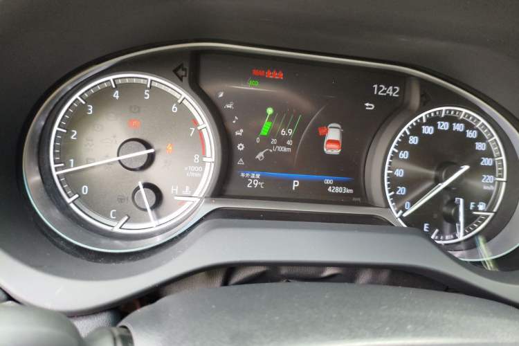 Used Toyota Harrier 2022 2.0L CVT Two-Wheel Drive Deluxe Edition Instrument Cluster