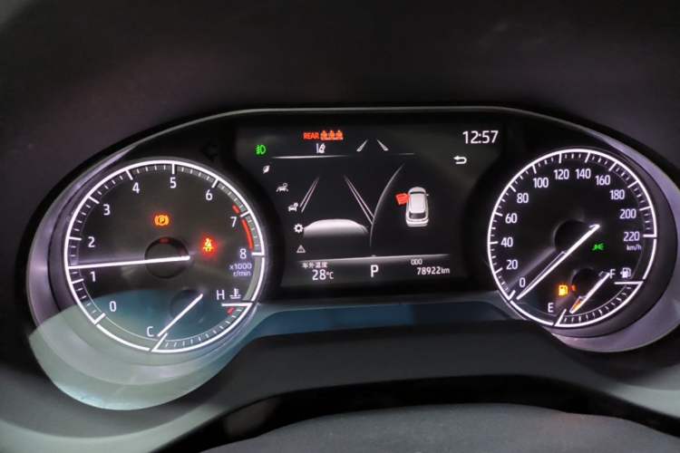 Used Toyota Harrier 2022 2.0L CVT Two-Wheel Drive Deluxe Edition Instrument Cluster