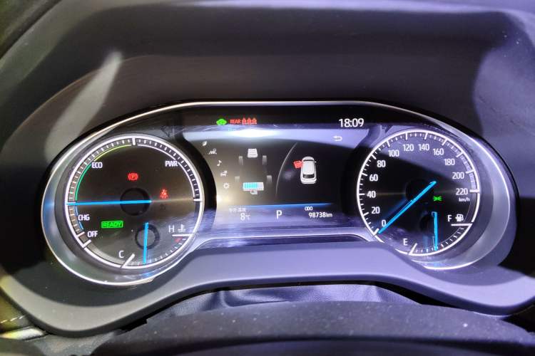 Used Toyota Harrier 2022 Dual-Engine 2.5L CVT Four-Wheel Drive Luxury Edition Instrument Cluster