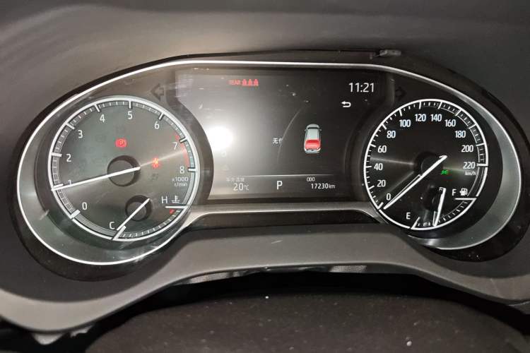 Used Toyota Harrier 2022 2.0L CVT Two-Wheel Drive Deluxe Edition Instrument Cluster