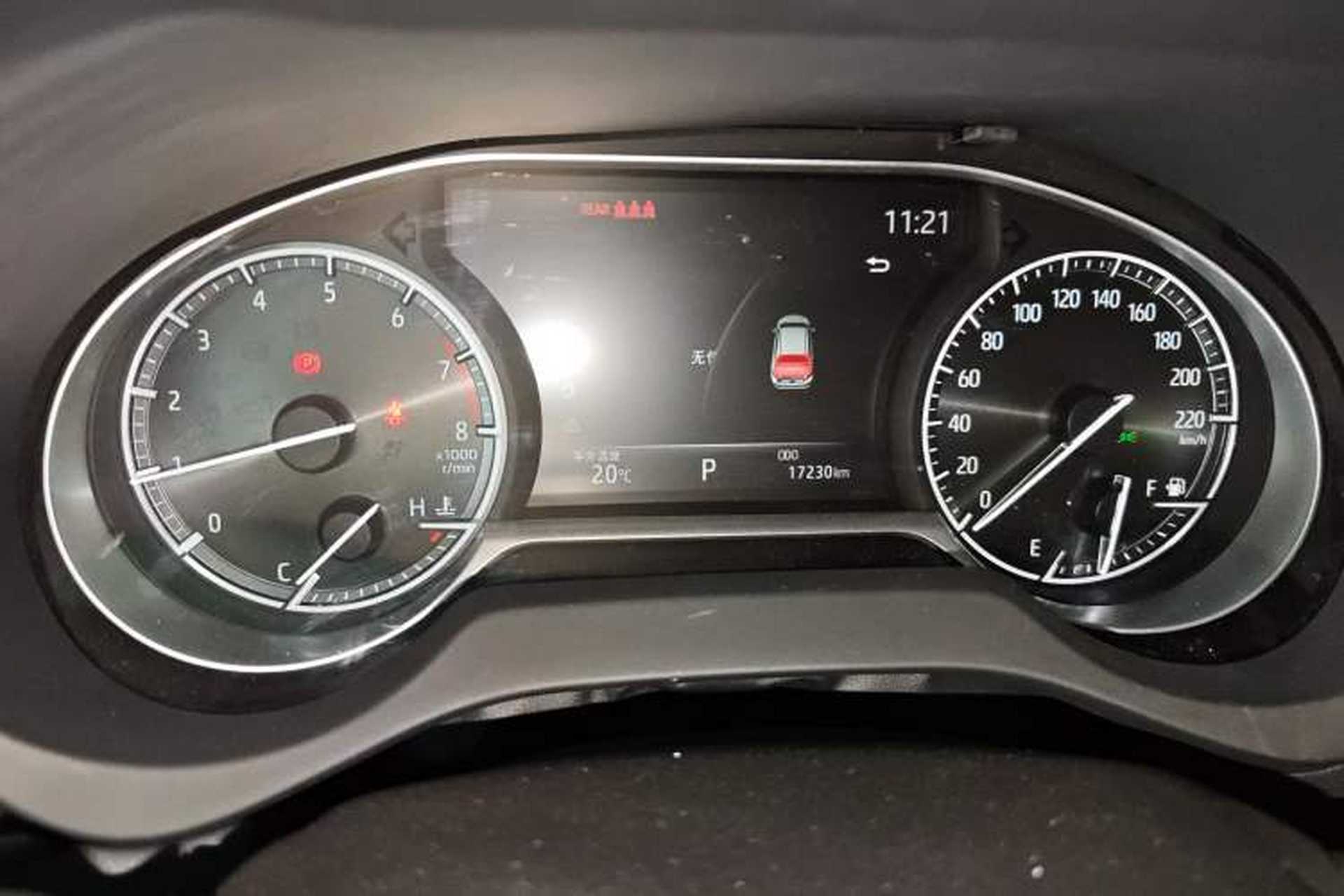 Used Toyota Harrier 2022 2.0L CVT Two-Wheel Drive Deluxe Edition Instrument Cluster