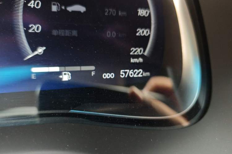 Used Toyota Harrier 2022 Dual-Engine 2.5L CVT Four-Wheel Drive Flagship Edition Odometer Close Up