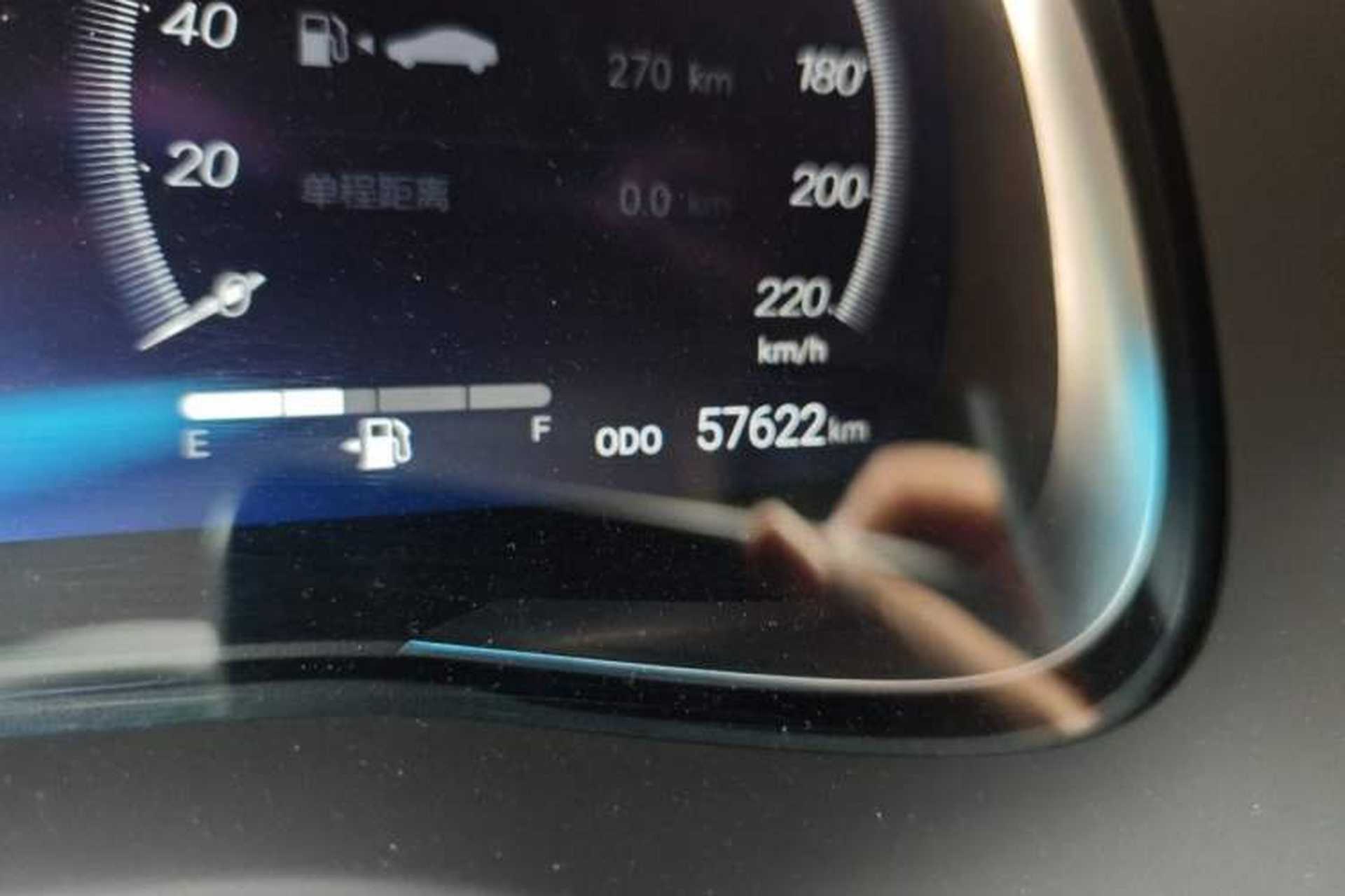 Used Toyota Harrier 2022 Dual-Engine 2.5L CVT Four-Wheel Drive Flagship Edition Odometer Close Up