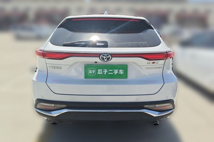 Used Toyota Harrier 2022 2.0L CVT Two-Wheel Drive Deluxe Edition Rear