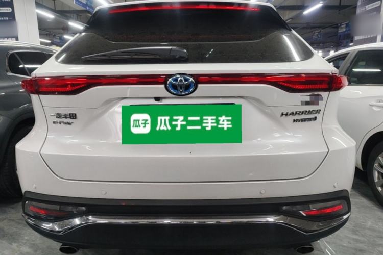 Used Toyota Harrier 2022 Dual-Engine 2.5L CVT Four-Wheel Drive Flagship Edition Rear