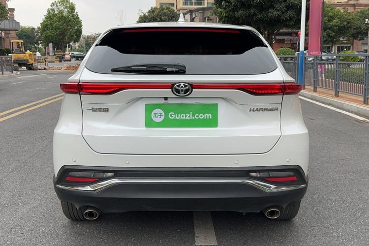 Used Toyota Harrier 2022 2.0L CVT Two-Wheel Drive Deluxe Edition Rear