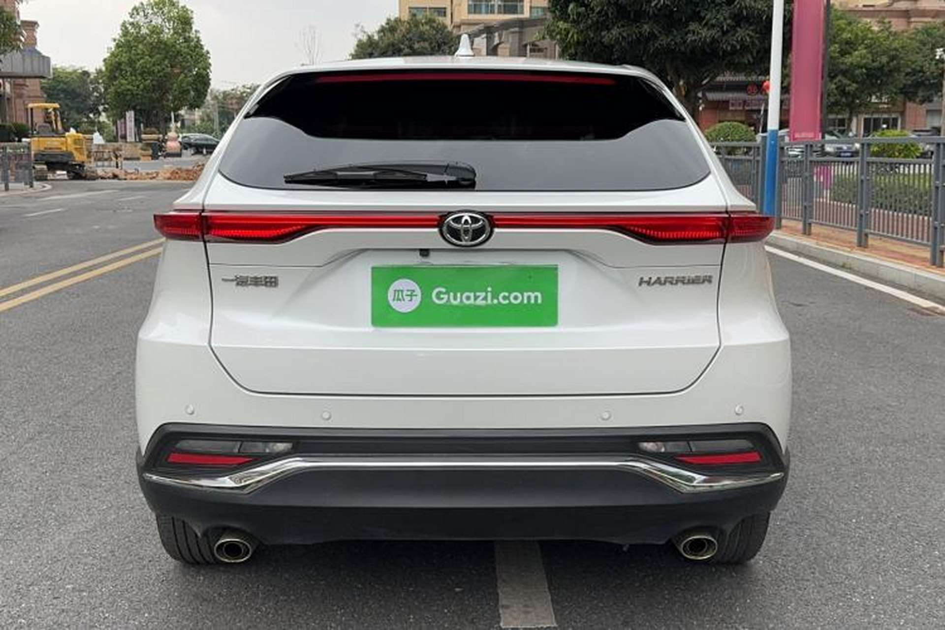 Used Toyota Harrier 2022 2.0L CVT Two-Wheel Drive Deluxe Edition Rear