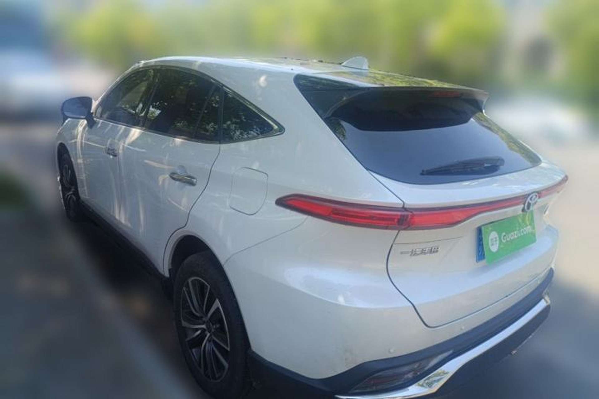 Used Toyota Harrier 2022 2.0L CVT Two-Wheel Drive Luxury Edition Rear Left 45 Deg