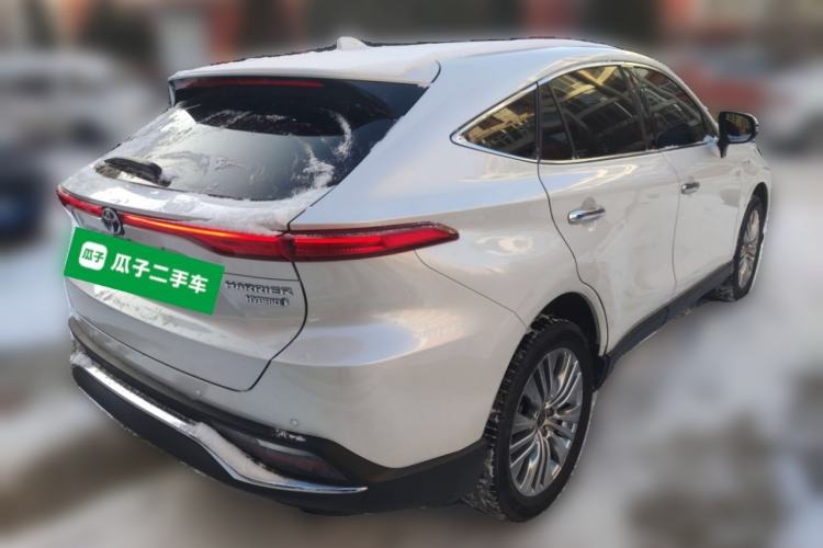 Used Toyota Harrier 2022 Dual-Engine 2.5L CVT Four-Wheel Drive Luxury Edition Rear Right 45 Deg