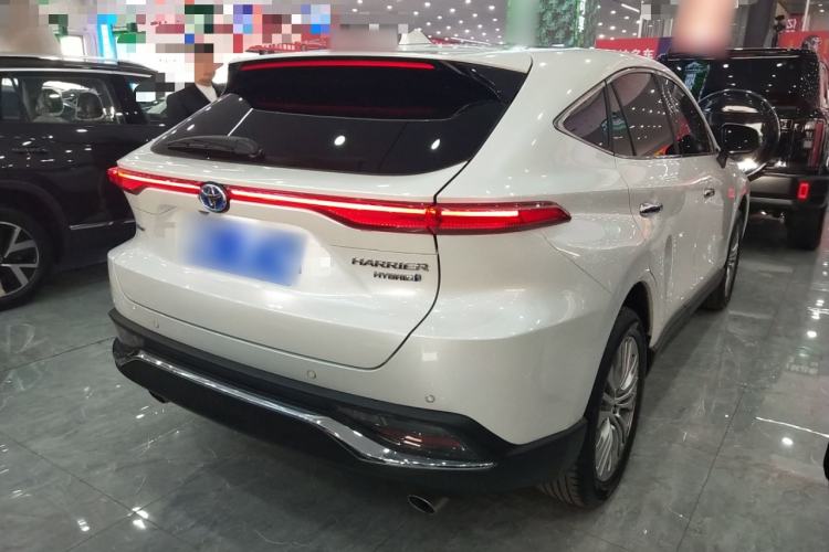 Used Toyota Harrier 2022 Dual-Engine 2.5L CVT Four-Wheel Drive Luxury Edition Rear Right 45 Deg