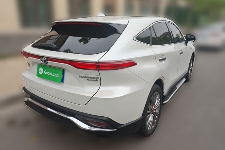 Used Toyota Harrier 2022 Dual-Engine 2.5L CVT Four-Wheel Drive Flagship Edition Rear Right 45 Deg
