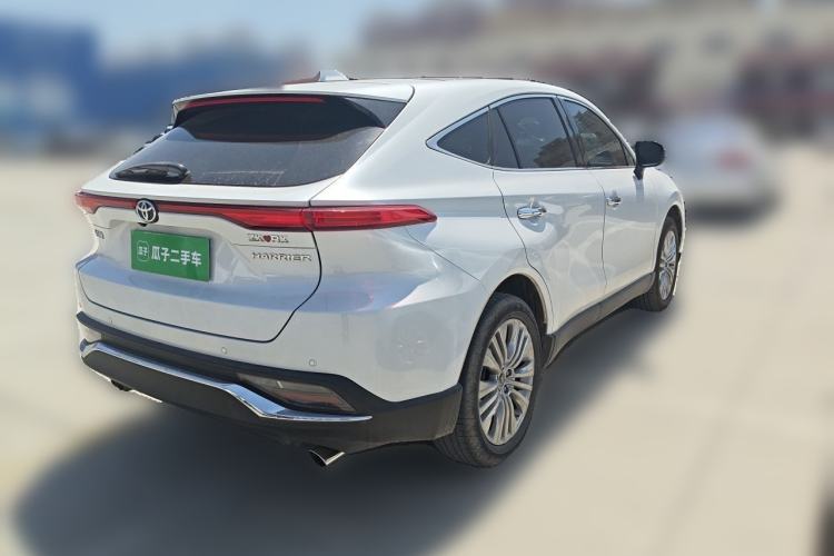 Used Toyota Harrier 2022 2.0L CVT Two-Wheel Drive Deluxe Edition Rear Right 45 Deg