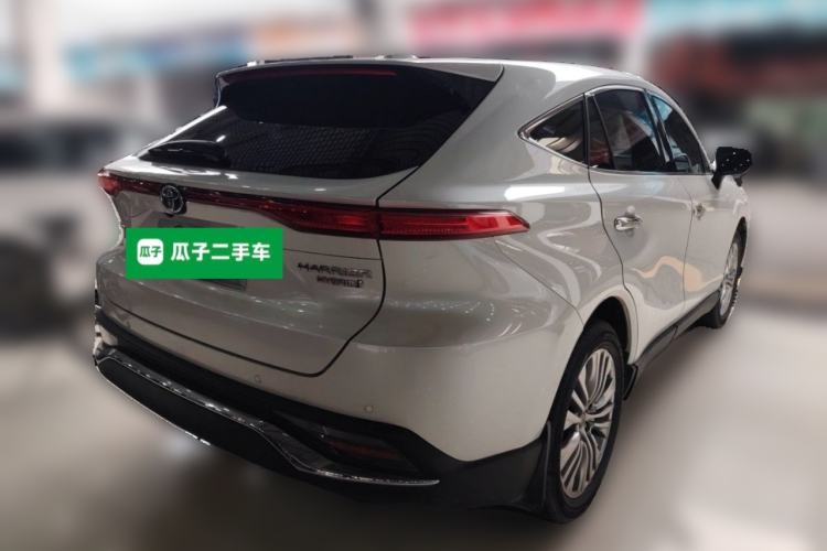 Used Toyota Harrier 2022 Dual-Engine 2.5L CVT Four-Wheel Drive Luxury Edition Rear Right 45 Deg