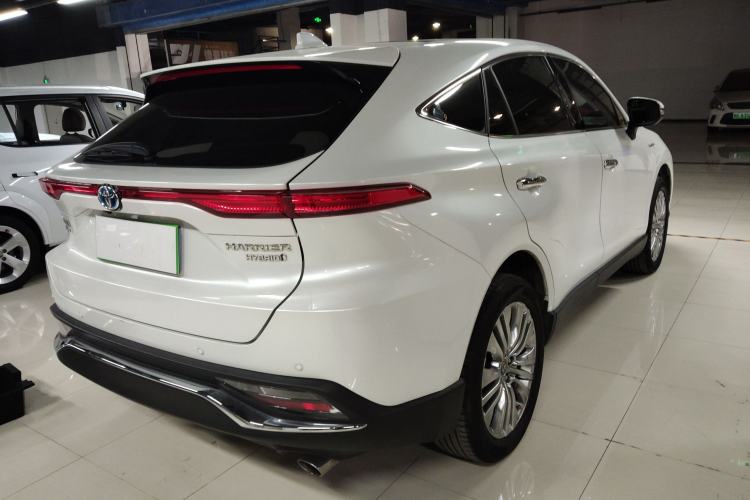 Used Toyota Harrier 2022 Dual-Engine 2.5L CVT Four-Wheel Drive Luxury Edition Rear Right 45 Deg