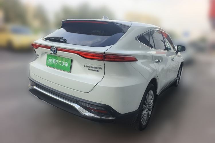 Used Toyota Harrier 2022 Dual-Engine 2.5L CVT Four-Wheel Drive Luxury Edition Rear Right 45 Deg