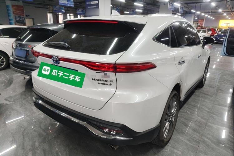Used Toyota Harrier 2022 Dual-Engine 2.5L CVT Four-Wheel Drive Flagship Edition Rear Right 45 Deg