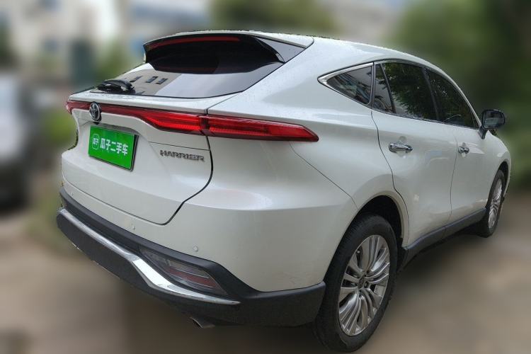 Used Toyota Harrier 2022 2.0L CVT Two-Wheel Drive Deluxe Edition Rear Right 45 Deg