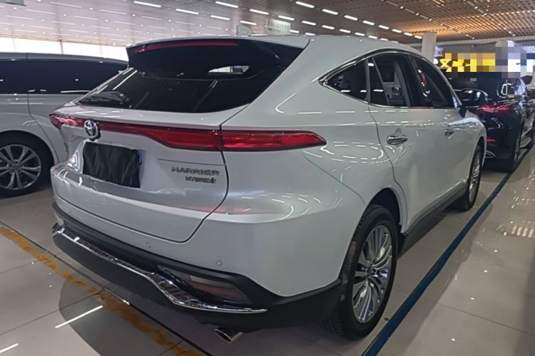 Used Toyota Harrier 2022 Dual-Engine 2.5L CVT Four-Wheel Drive Luxury Edition Rear Right 45 Deg