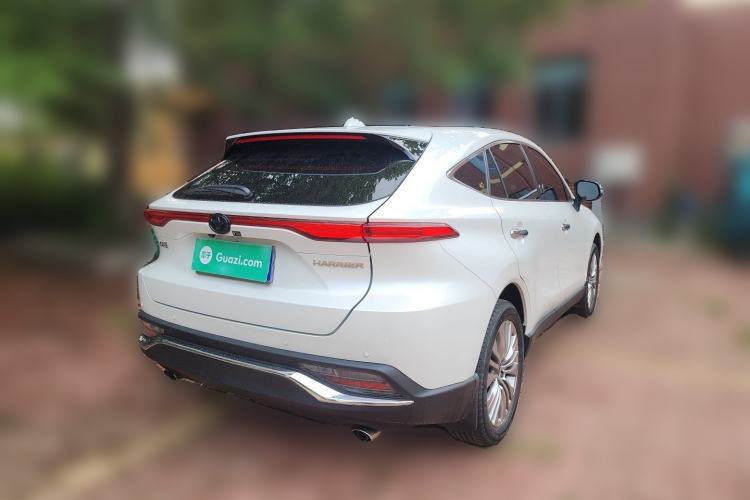 Used Toyota Harrier 2022 2.0L CVT Two-Wheel Drive Deluxe Edition Rear Right 45 Deg