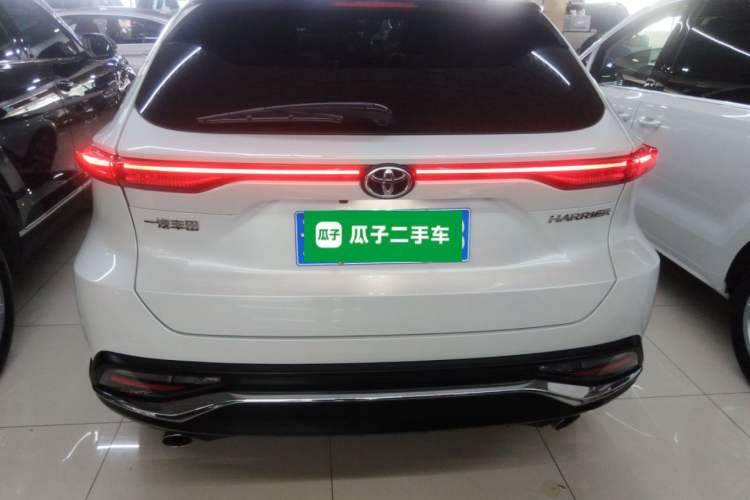 Used Toyota Harrier 2022 2.0L CVT Two-Wheel Drive Deluxe Edition Rear