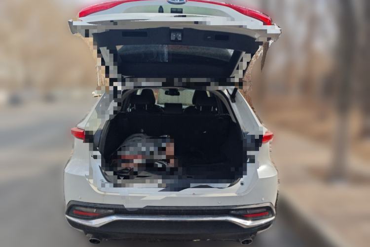 Used Toyota Harrier 2022 Dual-Engine 2.5L CVT Two-Wheel Drive Luxury Edition Trunk