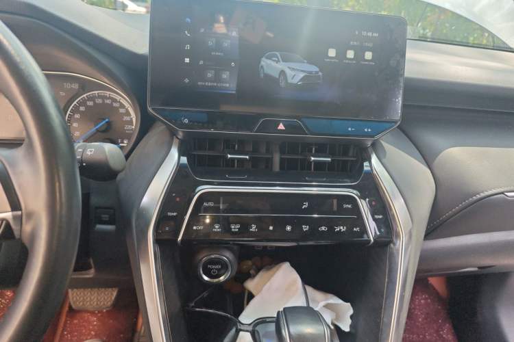 Used Toyota Harrier 2023 Dual-Engine 2.5L CVT Two-Wheel Drive Luxury Edition Audio And AC Panel