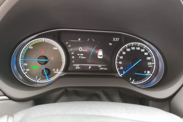 Used Toyota Harrier 2023 Dual-Engine 2.5L CVT Two-Wheel Drive Luxury Edition Instrument Cluster
