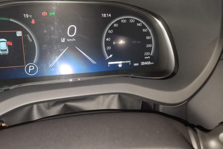 Used Toyota Harrier 2023 Dual-Engine 2.5L CVT 4x4 Flagship Edition Odometer Close Up