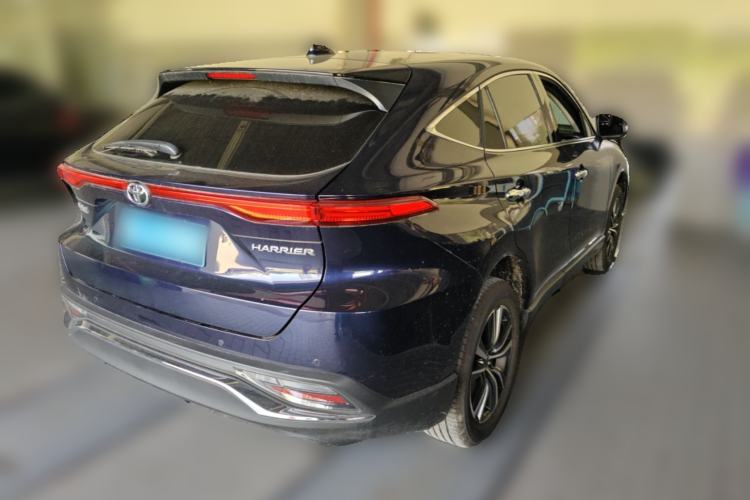 Used Toyota Harrier 2023 2.0L CVT Two-Wheel Drive Luxury Edition Rear Right 45 Deg