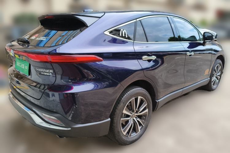 Used Toyota Harrier 2023 Dual-Engine 2.5L CVT Two-Wheel Drive Luxury Edition Rear Right 45 Deg