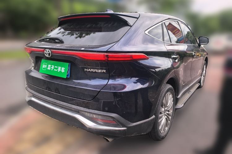 Used Toyota Harrier 2023 2.0L CVT Two-Wheel Drive Deluxe Edition Rear Right 45 Deg