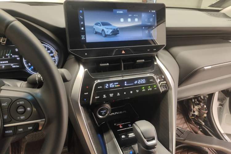 Used Toyota Harrier 2023 Dual-Motor 2.5L CVT 4x4 Luxury Edition Audio And AC Panel