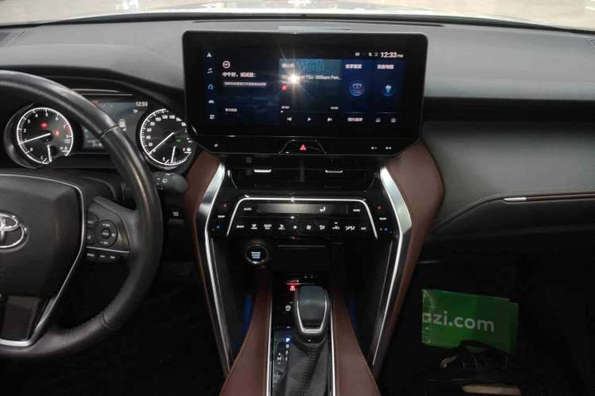 Used Toyota Harrier 2023 2.0L CVT Two-Wheel Drive Deluxe Edition Audio And AC Panel
