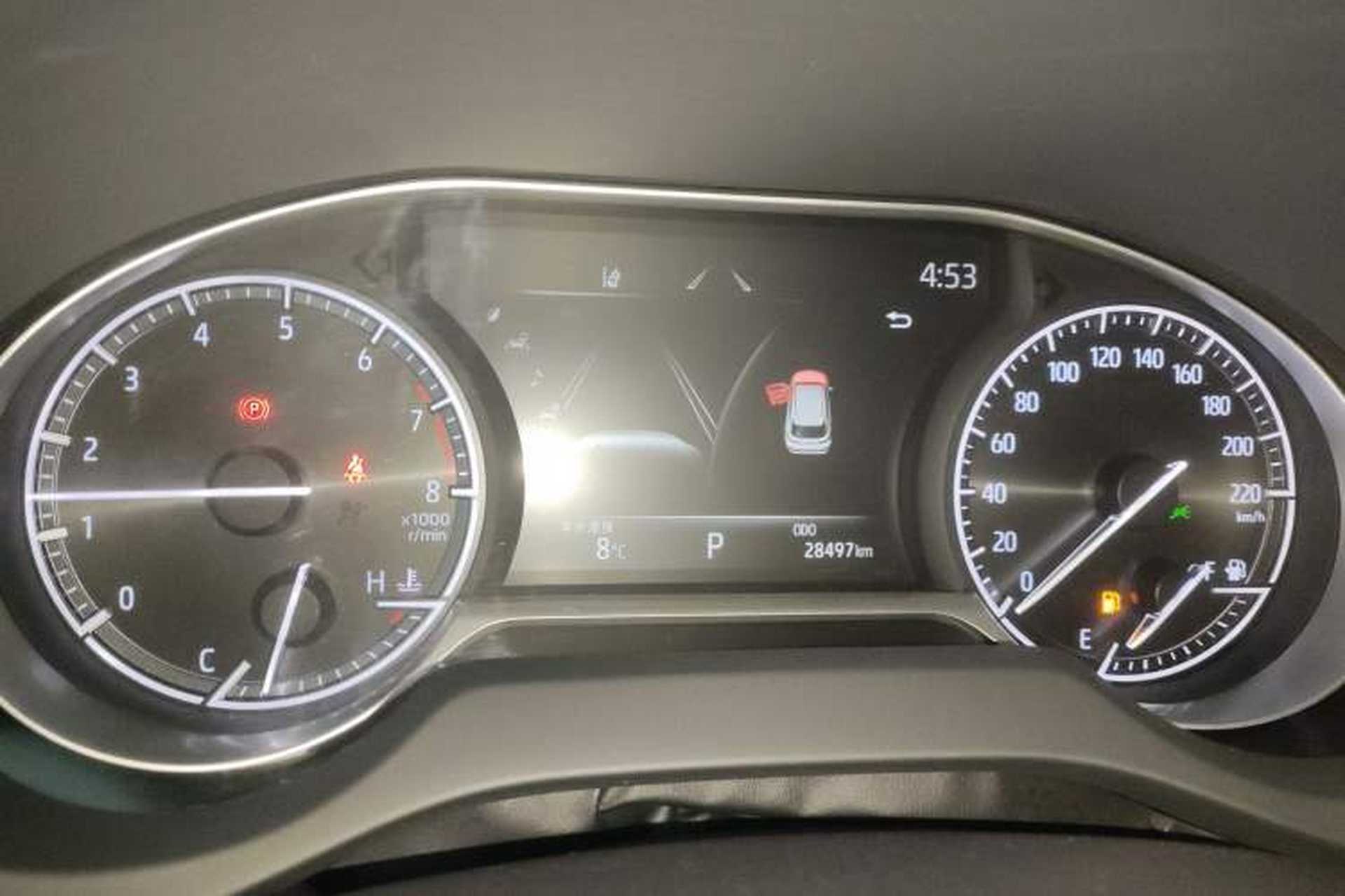 Used Toyota Harrier 2023 2.0L CVT Two-Wheel Drive Deluxe Edition Instrument Cluster