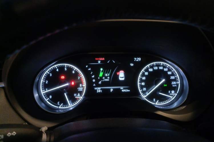 Used Toyota Harrier 2023 2.0L CVT Two-Wheel Drive Entry Version Instrument Cluster