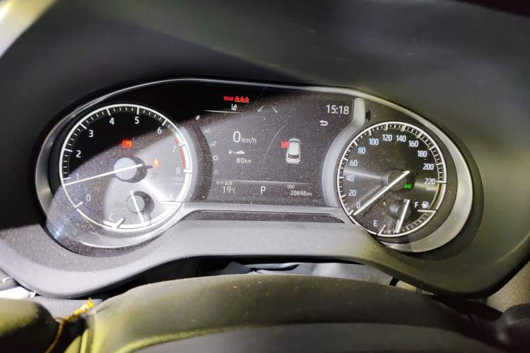 Used Toyota Harrier 2023 2.0L CVT Two-Wheel Drive Entry Version Instrument Cluster