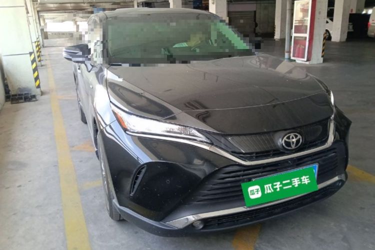 Used Toyota Harrier 2024 Dual-Engine 2.5L CVT Two-Wheel Drive Luxury Edition Front Right 45 Deg
