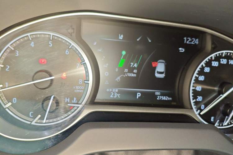 Used Toyota Harrier 2024 2.0L CVT Two-Wheel Drive Entry Version Instrument Cluster