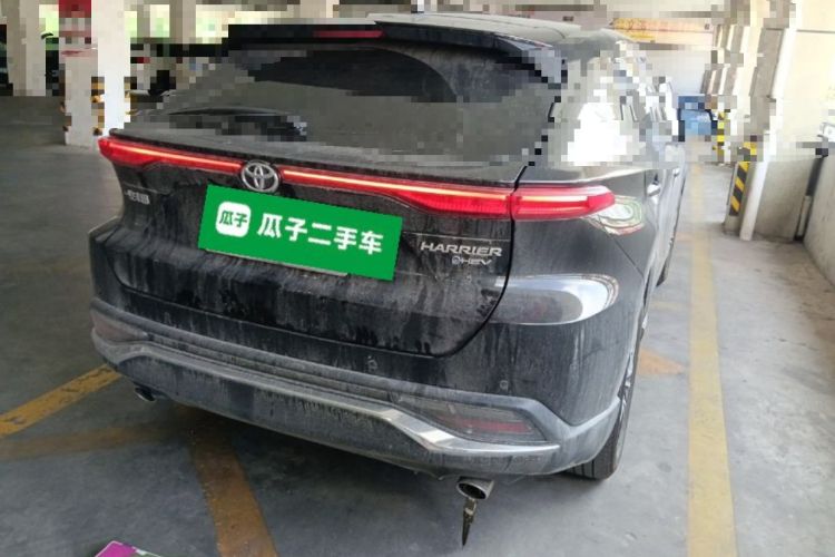 Used Toyota Harrier 2024 Dual-Engine 2.5L CVT Two-Wheel Drive Luxury Edition Rear Right 45 Deg