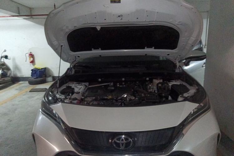Used Toyota Harrier 2024 Dual-Engine 2.5L CVT Two-Wheel Drive Luxury Edition Engine Bay