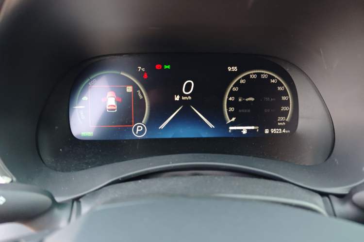 Used Toyota Highlander 2024 2.5L Smart Electric Hybrid Dual-Motor Two-Wheel-Drive Elite Edition 5 Seats Instrument Cluster