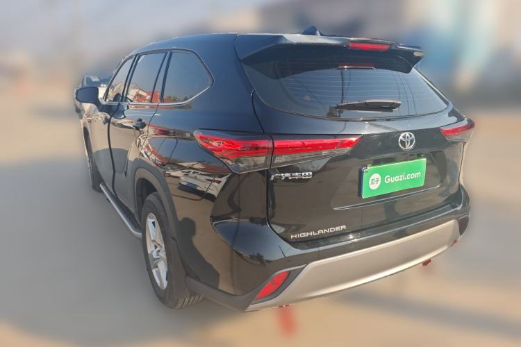 Used Toyota Highlander 2024 2.5L Smart Electric Hybrid Dual-Motor Two-Wheel-Drive Elite Edition 5 Seats Rear Left 45 Deg
