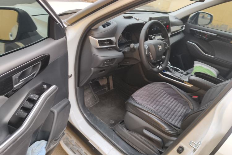 Used Toyota Highlander 2024 2.5L Smart Electric Hybrid Dual-Motor Two-Wheel-Drive Elite Edition 5 Seats Driver Seat
