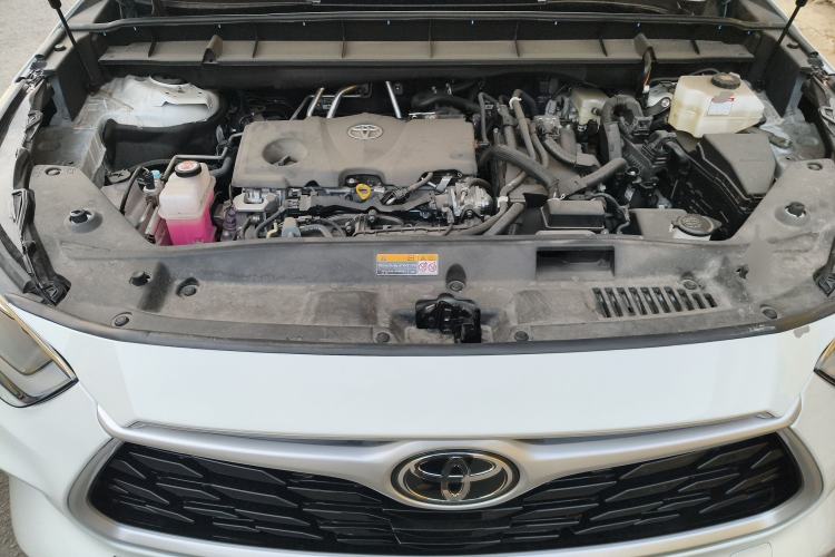 Used Toyota Highlander 2024 2.5L Smart Electric Hybrid Dual-Motor Two-Wheel-Drive Elite Edition 5 Seats Engine Bay