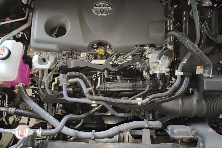 Used Toyota Highlander 2024 2.5L Smart Electric Hybrid Dual-Motor Two-Wheel-Drive Elite Edition 5 Seats Engine Bay