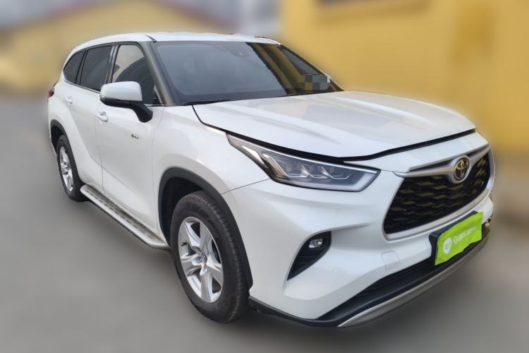 Used Toyota Highlander 2024 2.5L Smart Electric Hybrid Dual-Motor Two-Wheel-Drive Elite Edition 5 Seats Front Right 45 Deg